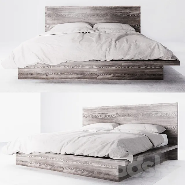 Furniture – Bed 3D Models – 0196