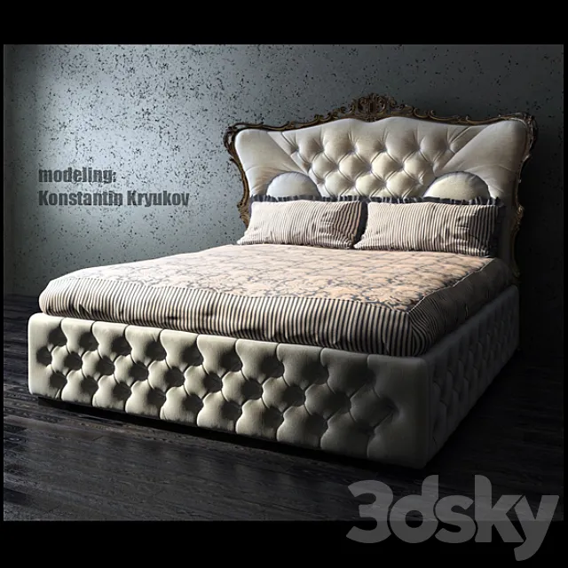 Furniture – Bed 3D Models – 0198