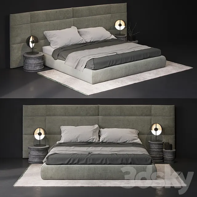 Furniture – Bed 3D Models – 0199