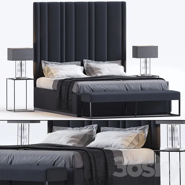 BED BY SOFA AND CHAIR COMPANY 11 3DS Max - thumbnail 3