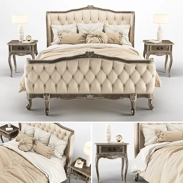 Furniture – Bed 3D Models – 0206