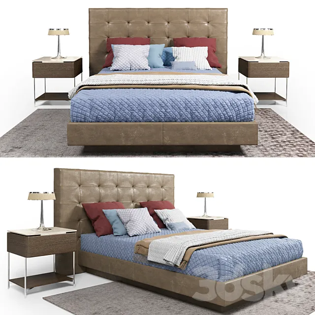 Furniture – Bed 3D Models – 0222