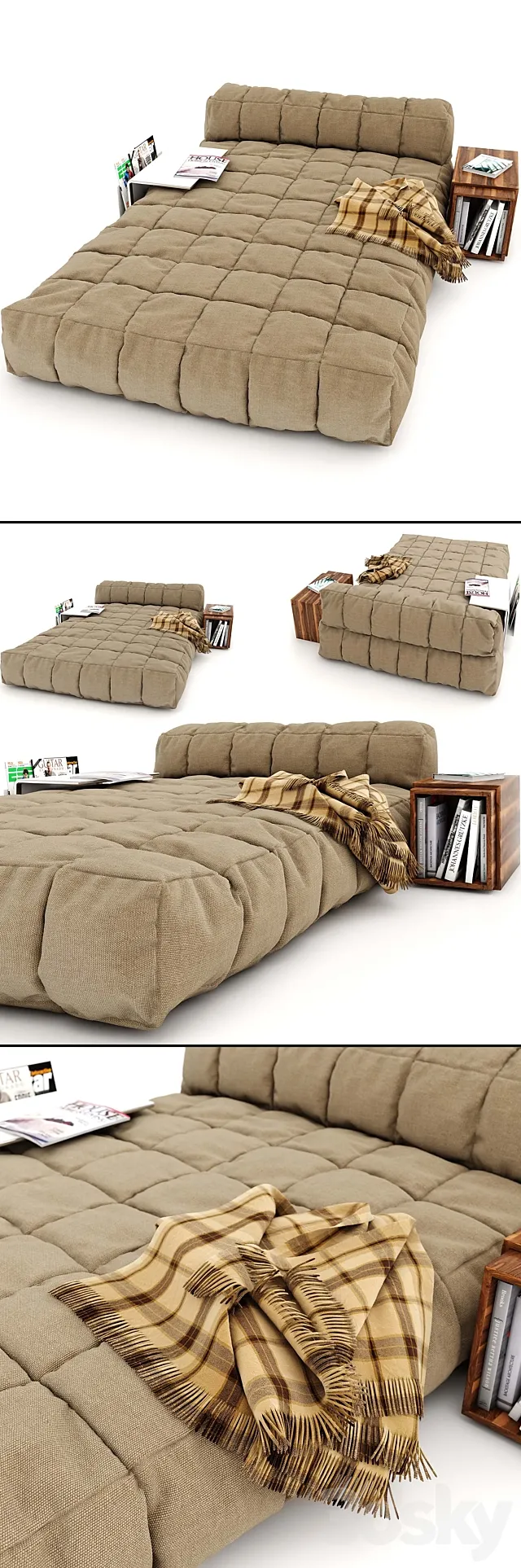 Furniture – Bed 3D Models – 0231