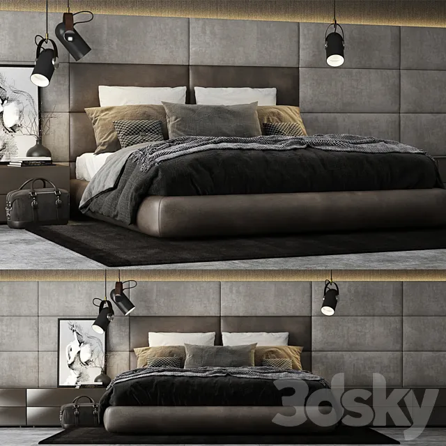 Furniture – Bed 3D Models – 0232