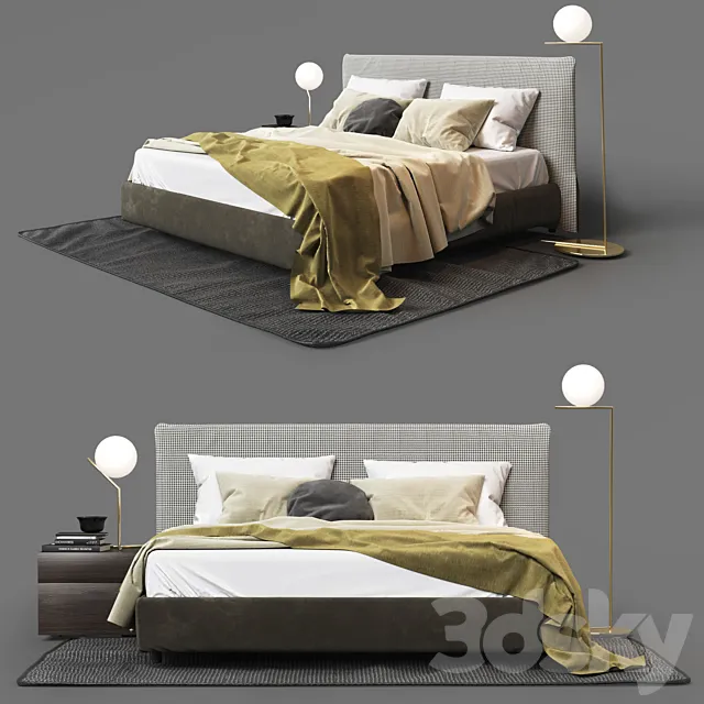 Furniture – Bed 3D Models – 0234
