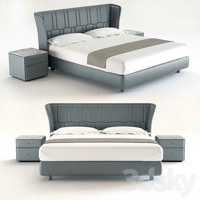 Furniture – Bed 3D Models – 0235