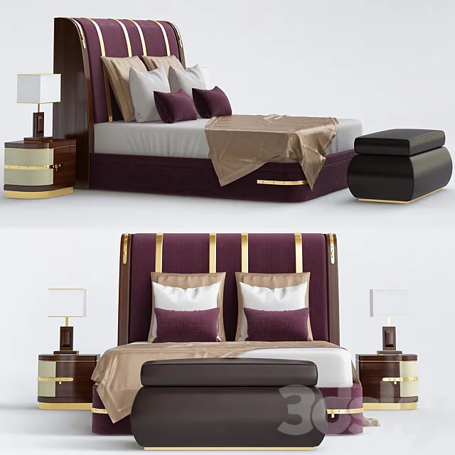 Furniture – Bed 3D Models – 0239