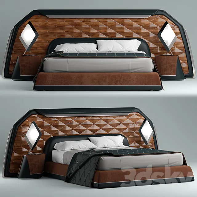Furniture – Bed 3D Models – 0242