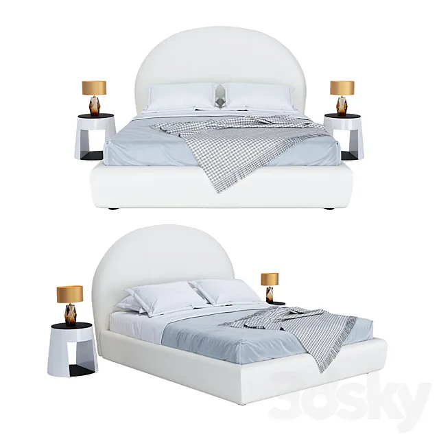 Furniture – Bed 3D Models – 0243