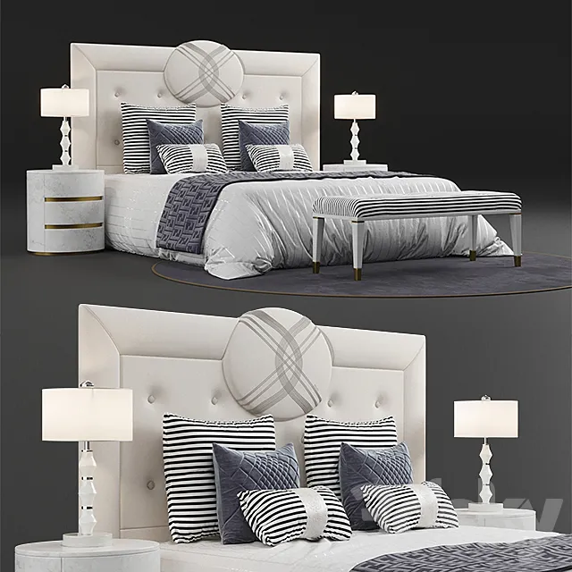 Furniture – Bed 3D Models – 0248
