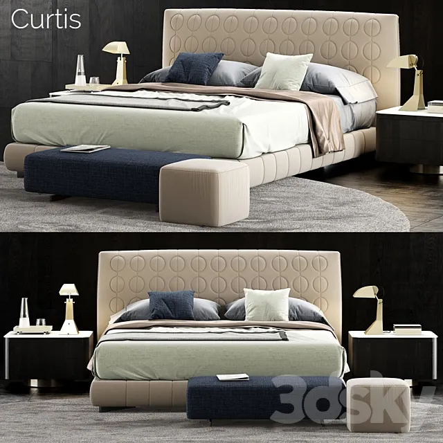 Furniture – Bed 3D Models – 0249