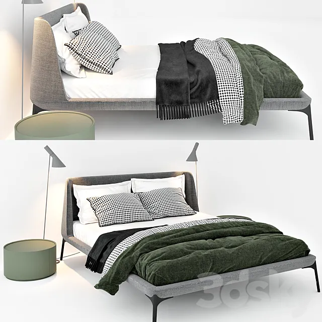 Furniture – Bed 3D Models – 0250