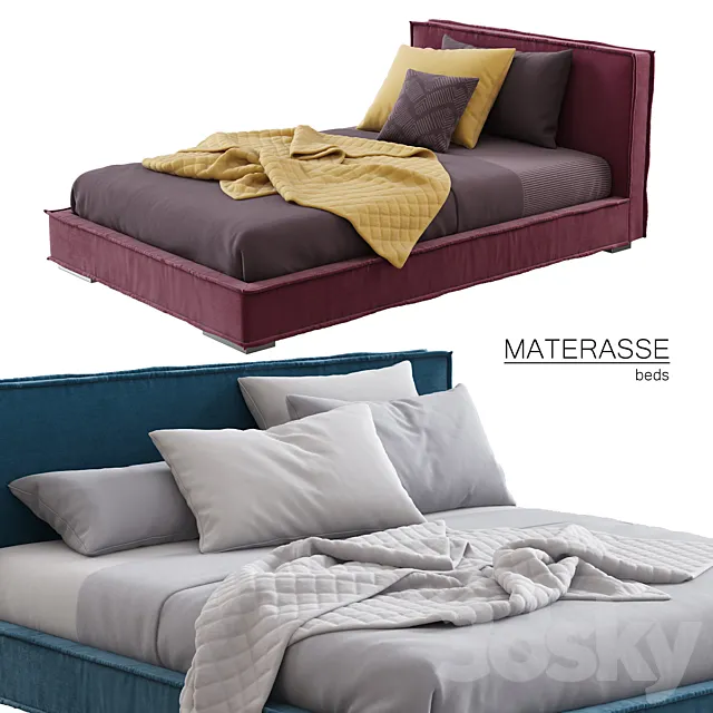 Furniture – Bed 3D Models – 0259