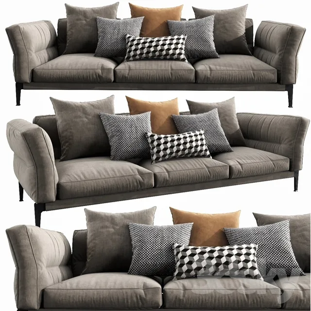 Furniture – Sofa 3D Models – 0128