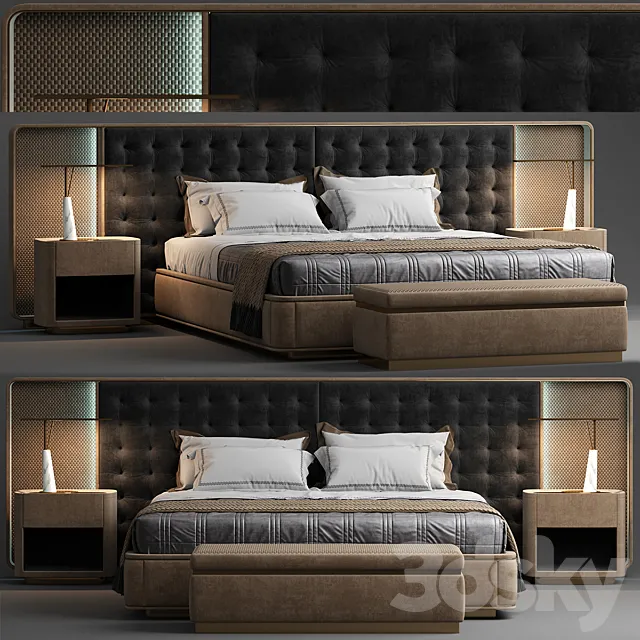 Furniture – Bed 3D Models – 0262