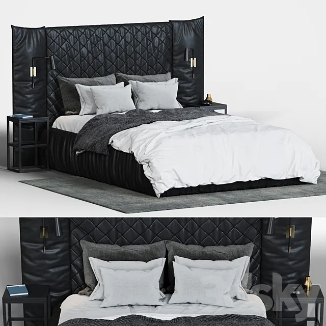 Furniture – Bed 3D Models – 0263