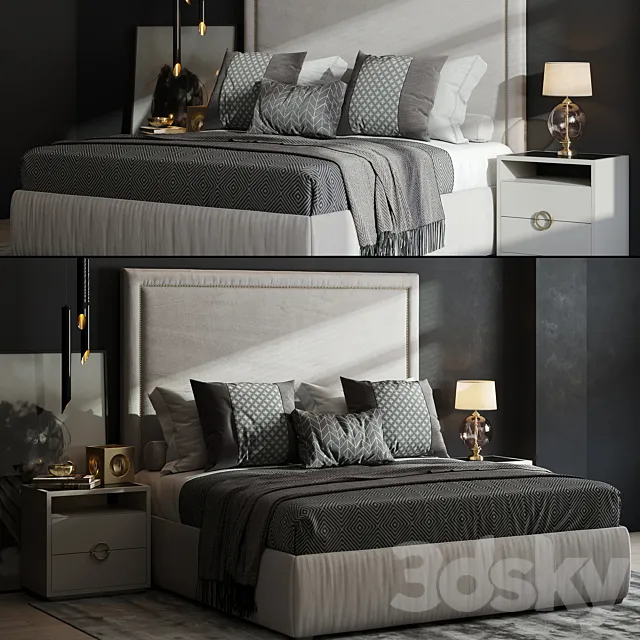 Furniture – Bed 3D Models – 0268