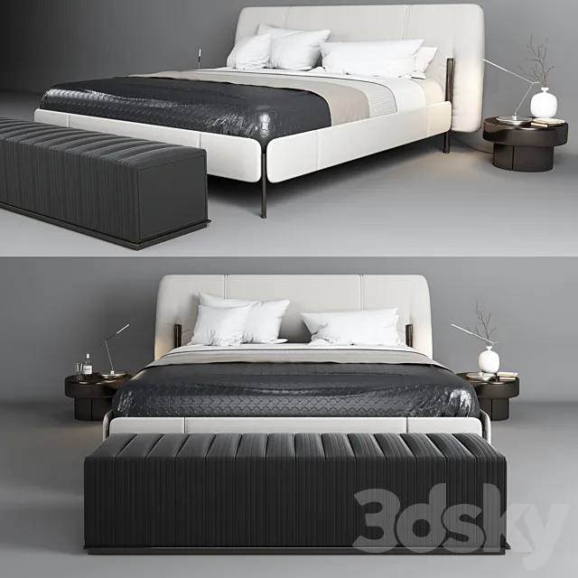 new bed 3DS Max - thumbnail 3