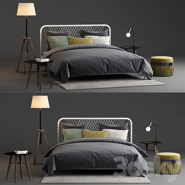 Furniture – Bed 3D Models – 0274