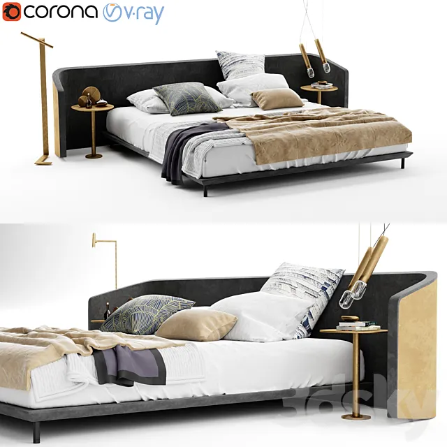 Furniture – Bed 3D Models – 0275