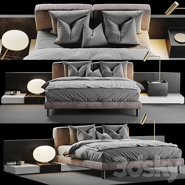Furniture – Bed 3D Models – 0276