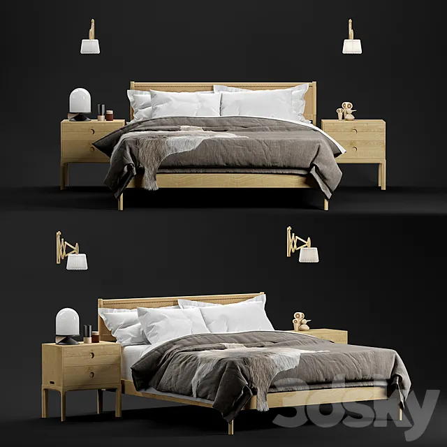 Furniture – Bed 3D Models – 0277