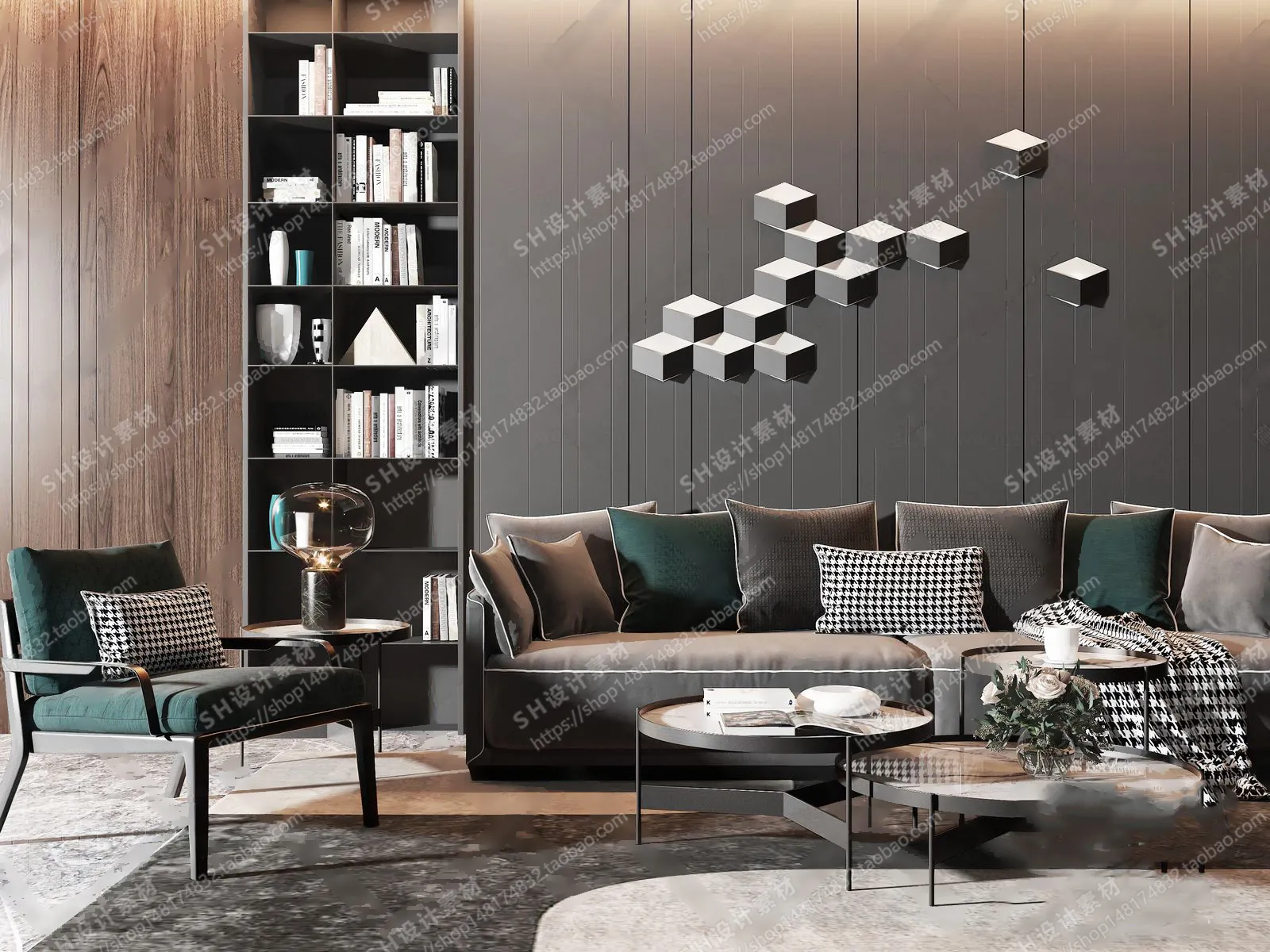 Modern Sofa – 3D Models – 0016