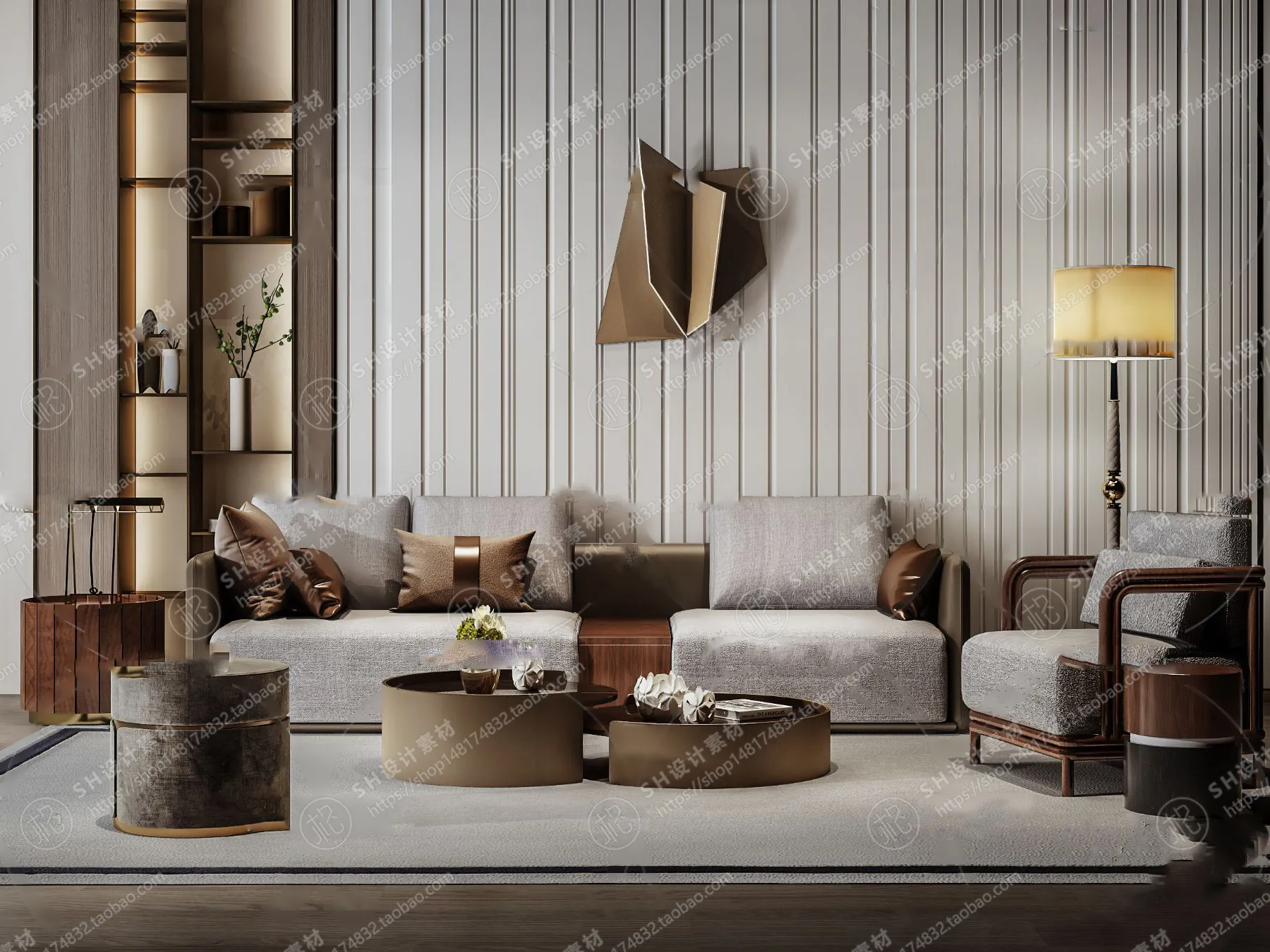 Modern Sofa – 3D Models – 0022