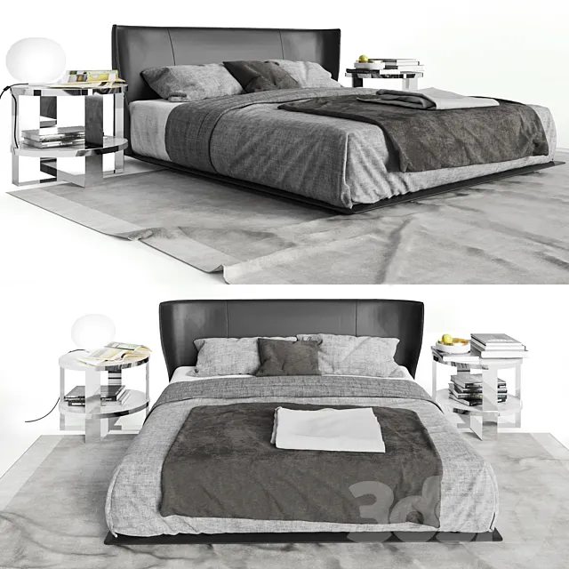 Furniture – Bed 3D Models – 0286
