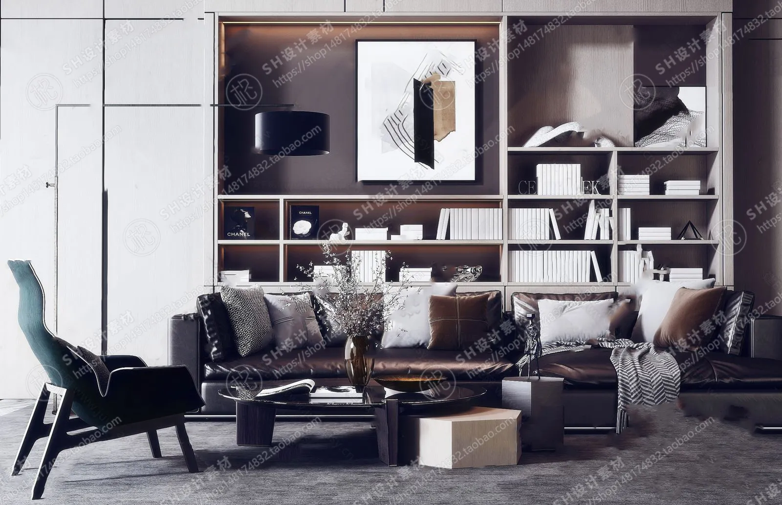 Modern Sofa – 3D Models – 0070