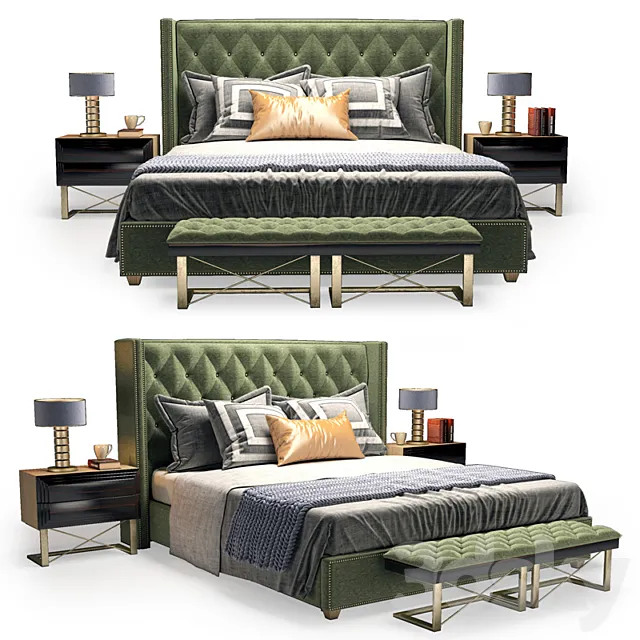 Furniture – Bed 3D Models – 0287