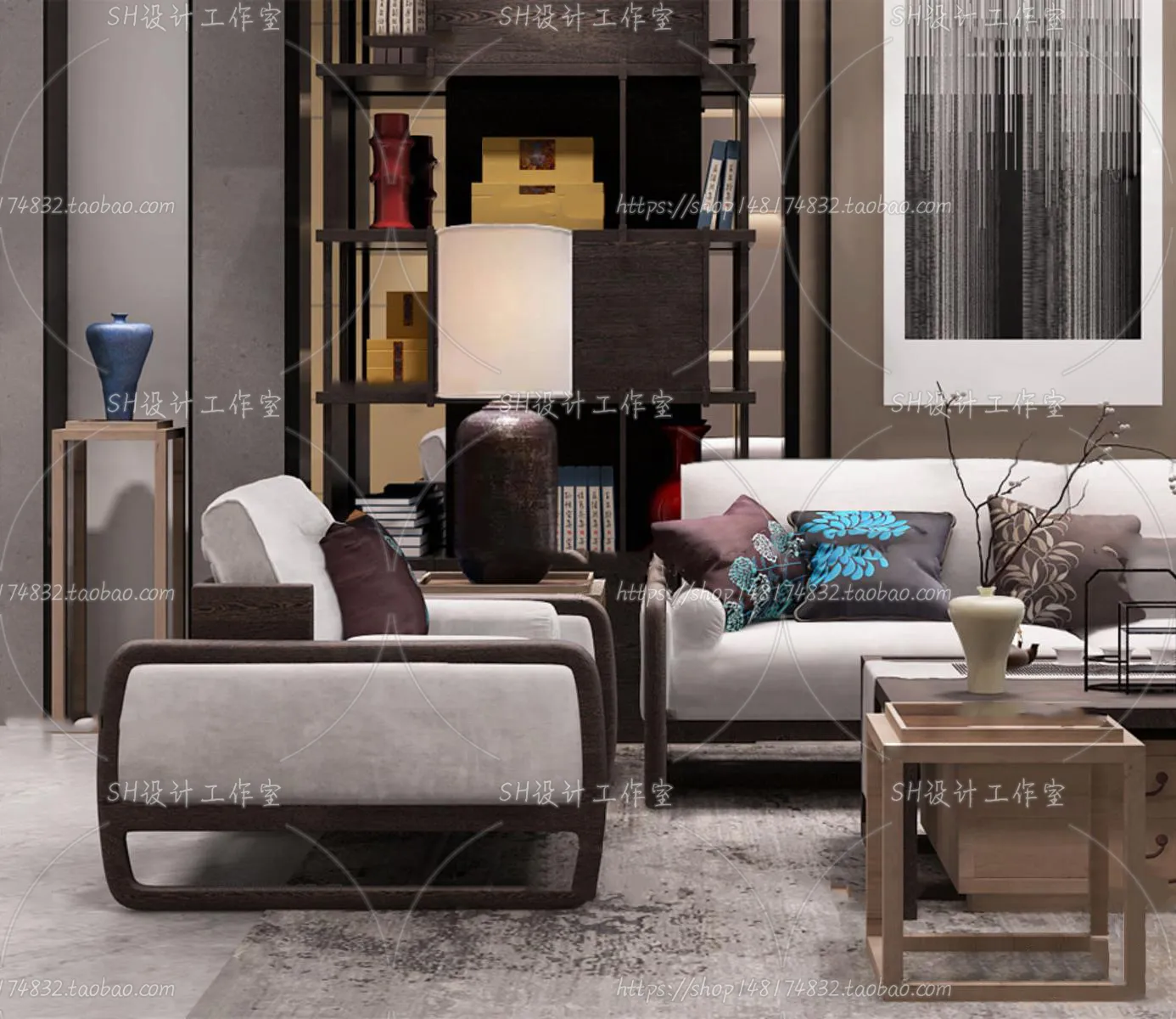 Modern Sofa – 3D Models – 0080