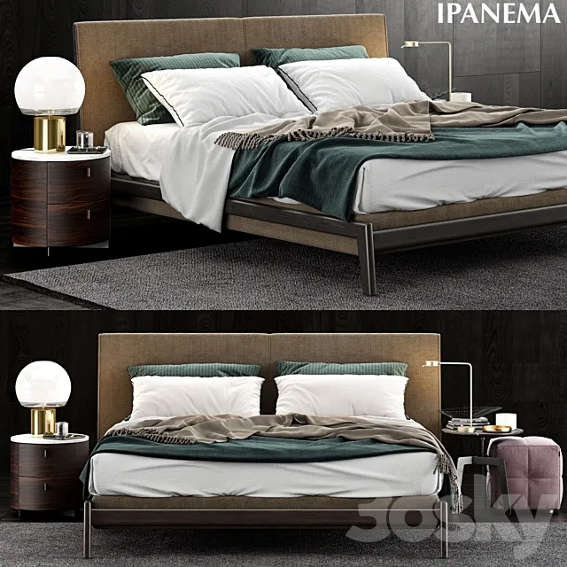 Furniture – Bed 3D Models – 0288