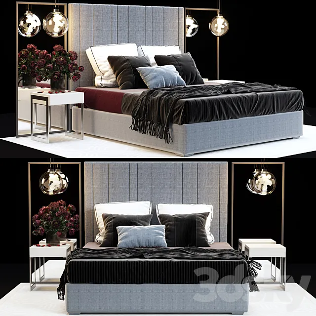 Furniture – Bed 3D Models – 0290