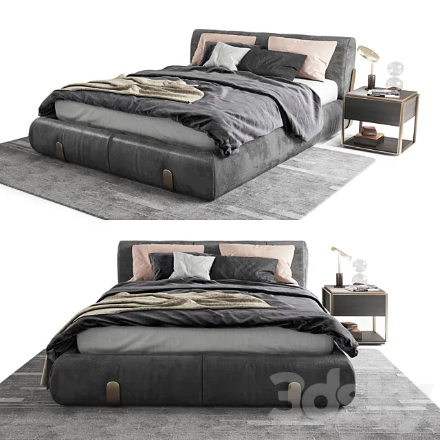 Furniture – Bed 3D Models – 0292