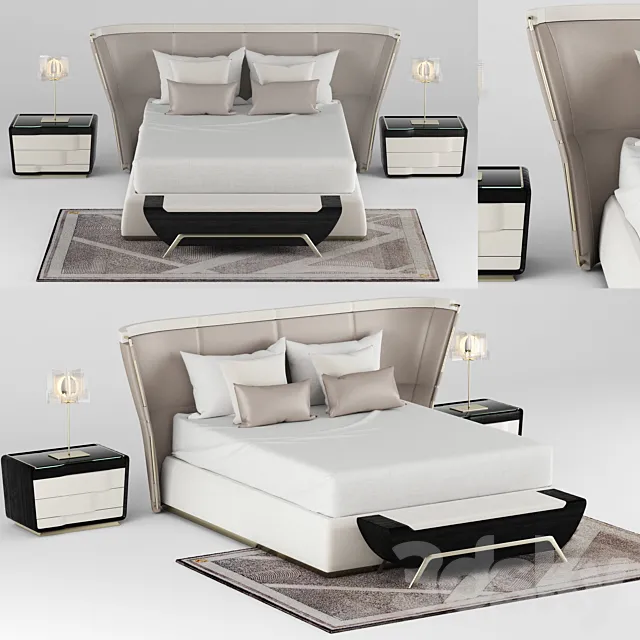 Furniture – Bed 3D Models – 0293
