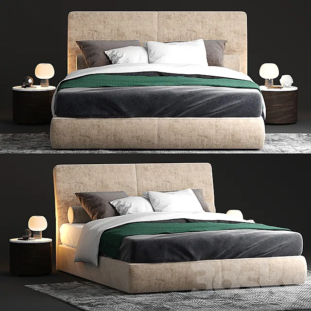 Furniture – Bed 3D Models – 0295