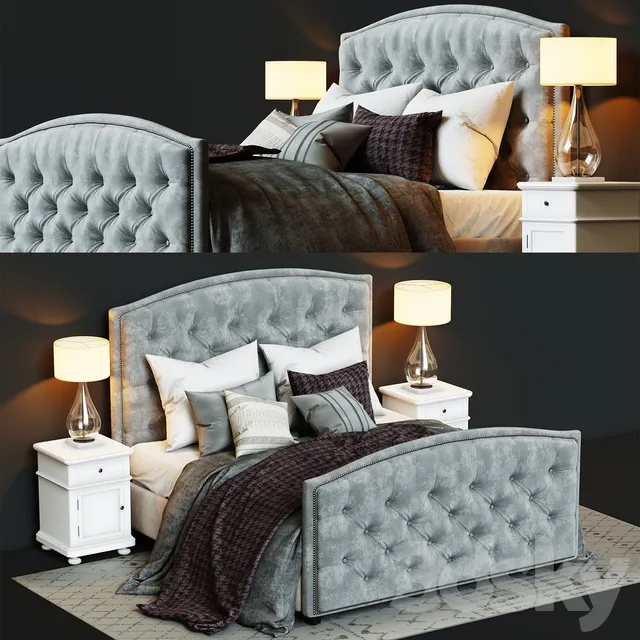 Furniture – Bed 3D Models – 0296