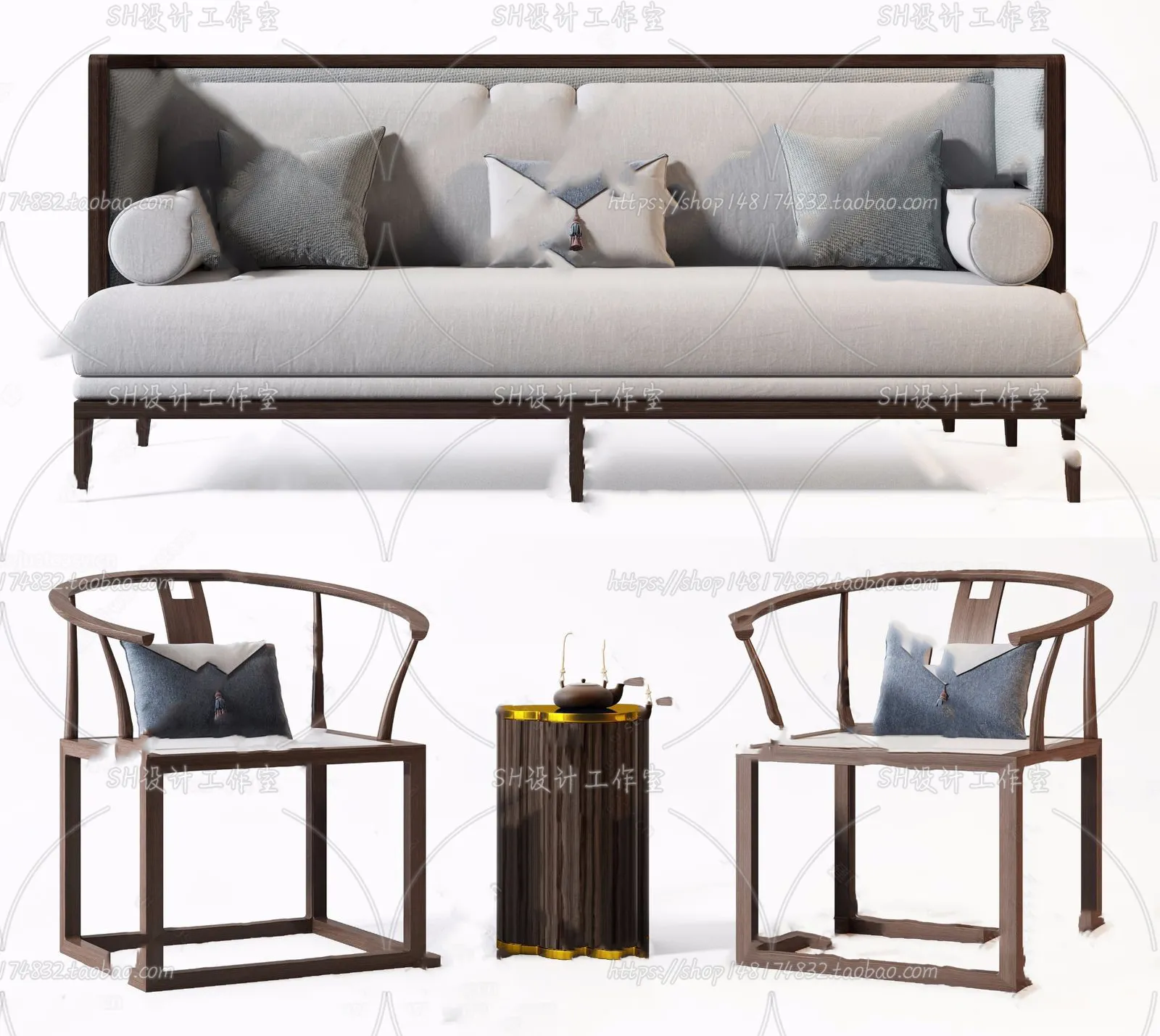 Modern Sofa – 3D Models – 0165