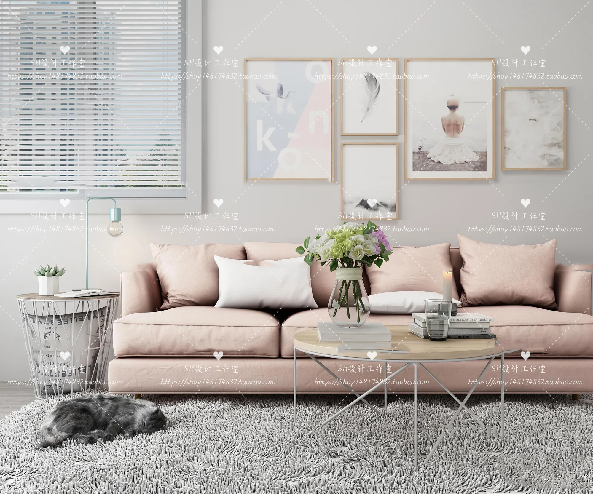 Modern Sofa – 3D Models – 0181