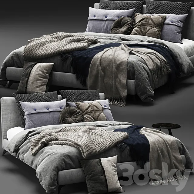 Furniture – Bed 3D Models – 0305