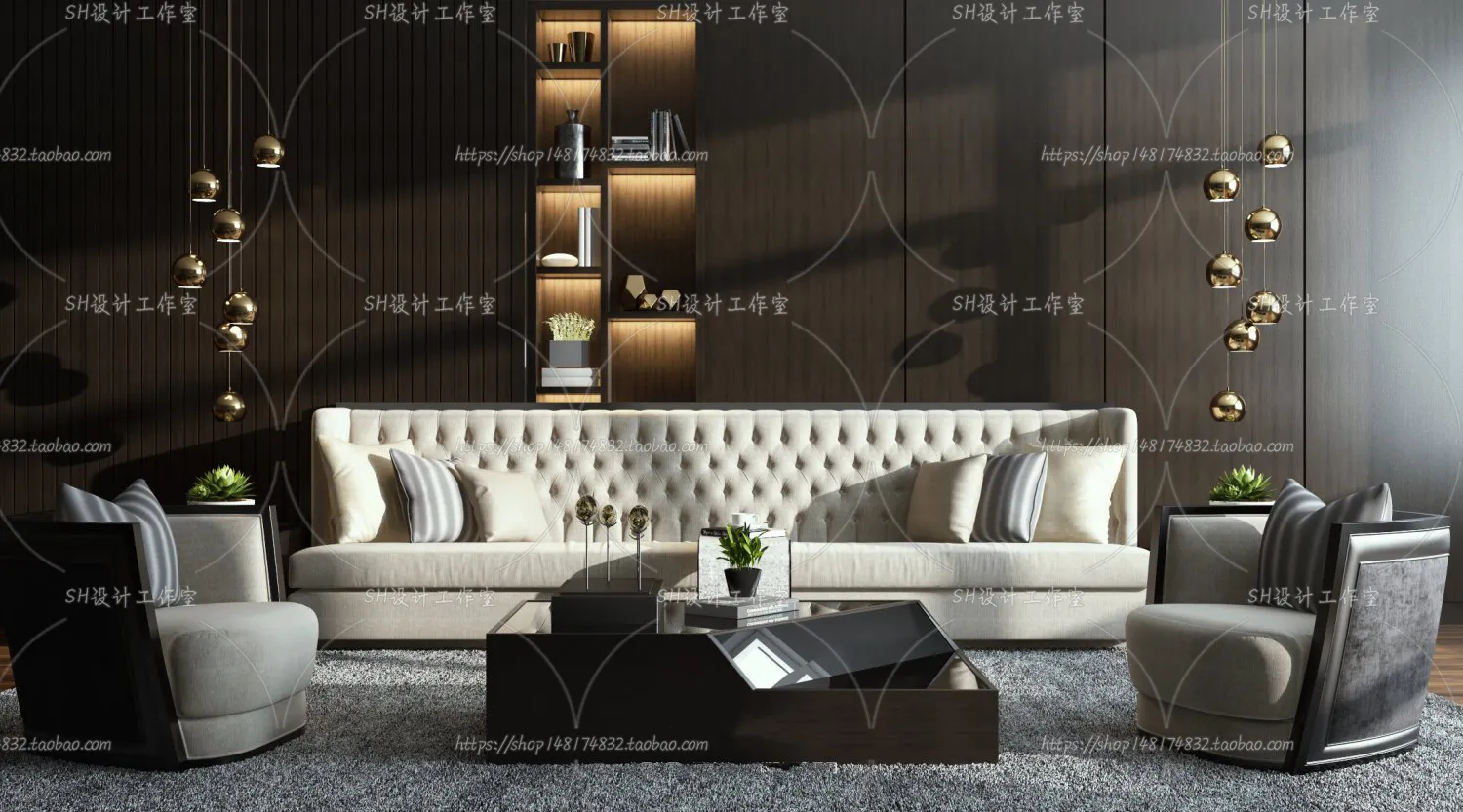 Modern Sofa – 3D Models – 0299