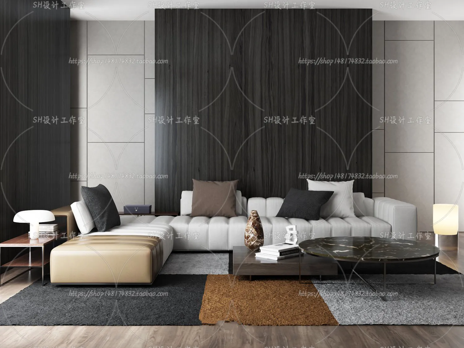 Modern Sofa – 3D Models – 0303