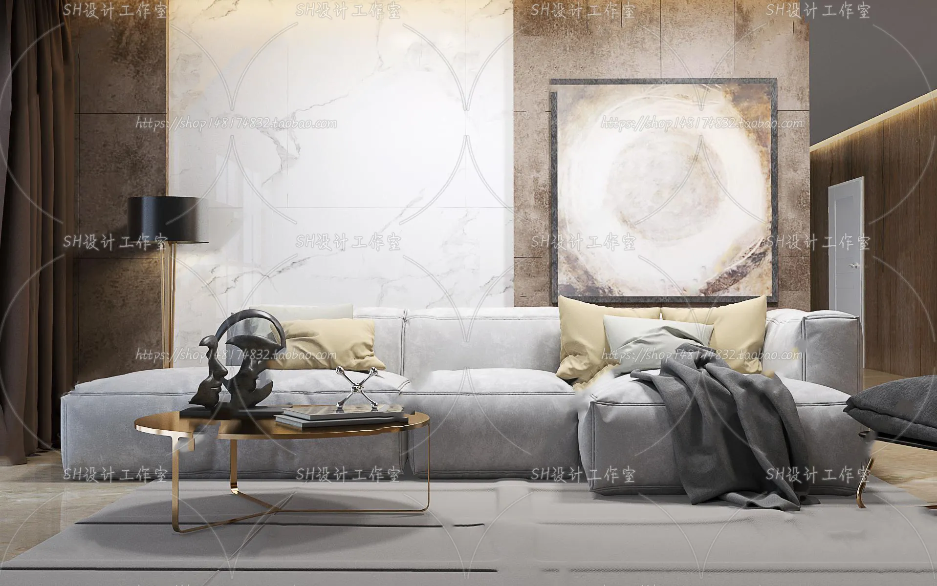 Modern Sofa – 3D Models – 0306
