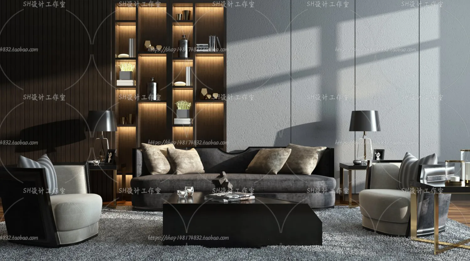 Modern Sofa – 3D Models – 0312