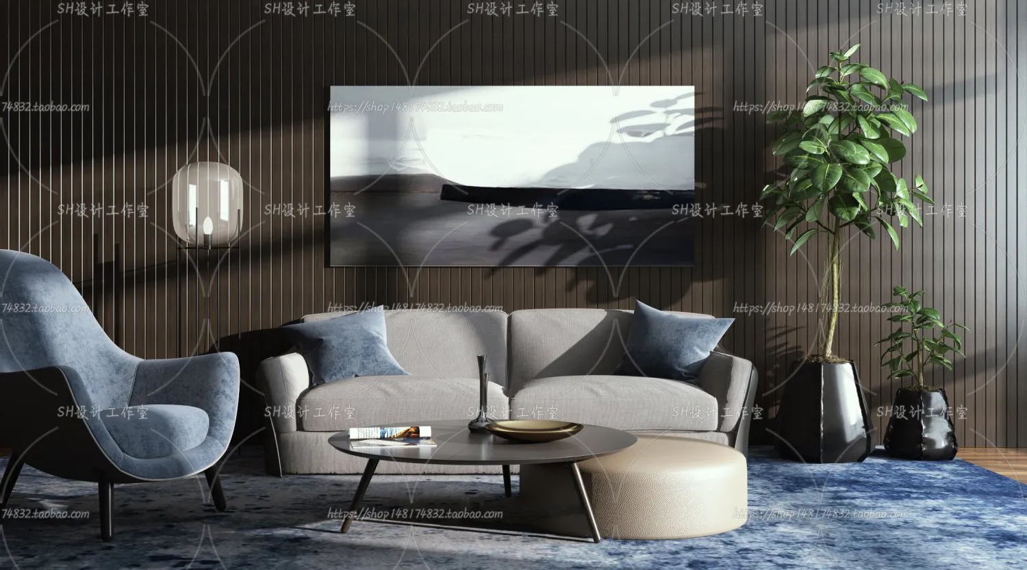 Modern Sofa – 3D Models – 0319