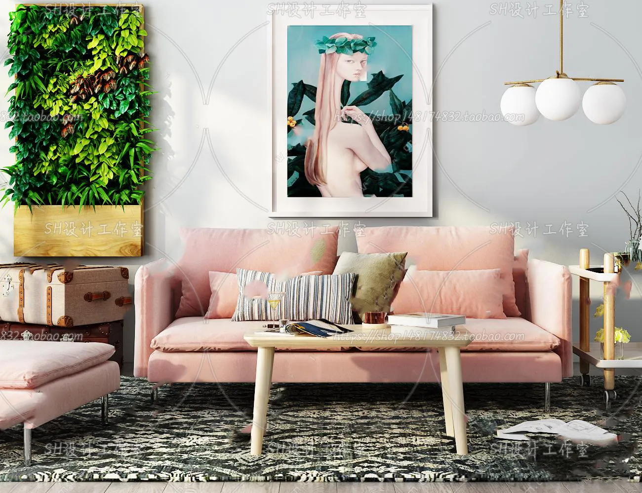 Modern Sofa – 3D Models – 0323