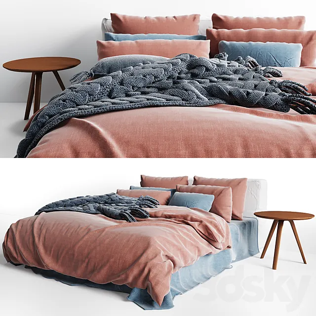 Furniture – Bed 3D Models – 0313