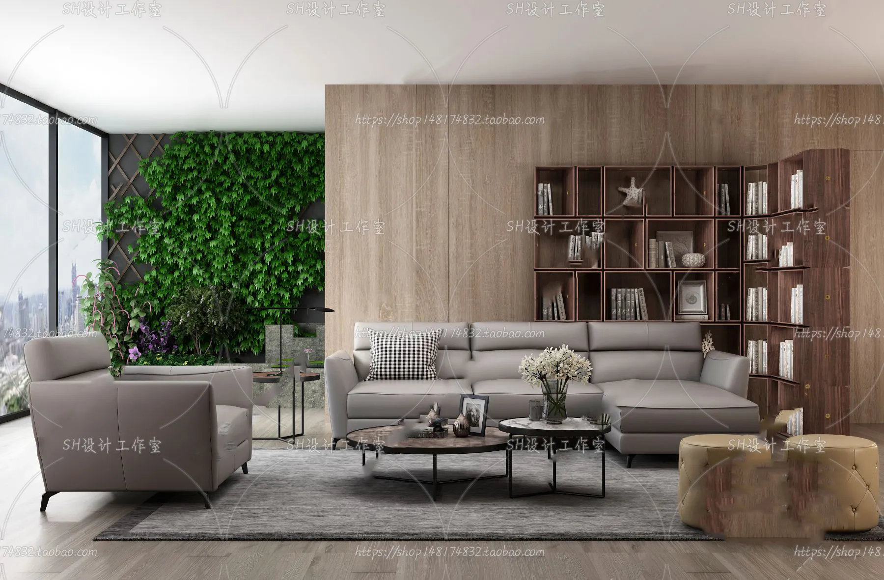Modern Sofa – 3D Models – 0351