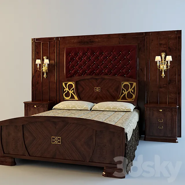 Furniture – Bed 3D Models – 0323